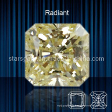 Zircon cubique coupé à la forme Squar Shape Raradium